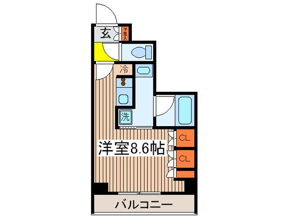 クリオコンフォ－ト府中の物件間取画像